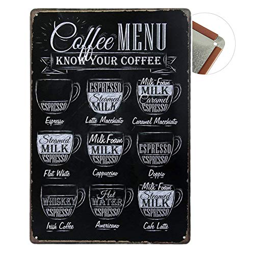 Sícle Circle Colorfast Vintage Metal Sign 7.87" x 11.81" estaño Sign