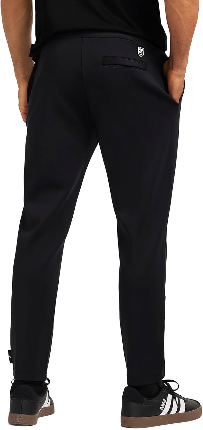 Messi Mens Lifestyle Tricot Pants, Comfortable Fit with Drawstring, Polyester & Spandex - Image 4