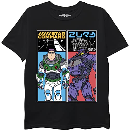 Disney Boys Lightyear Buzz Vs Zurg Short Sleeve Tee