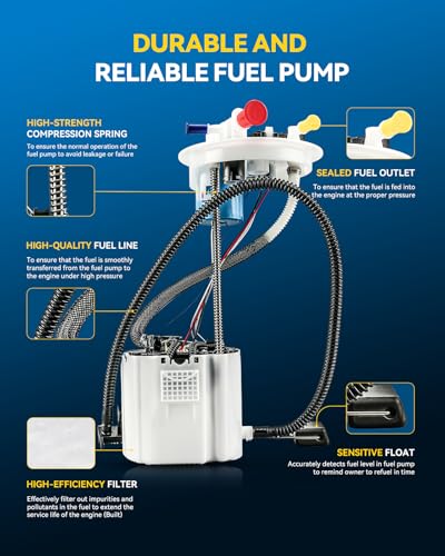Image of PHILTOP Electric Fuel Pump Assembly FG1909 Fit for Chevrolet Equinox