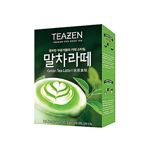 teazen coreano Verde Tea Latte, y Savory Sabor instantánea, 145 g