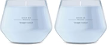 Studio Medium Candle, Ocean Air, 10 oz: Long-Lasting, Essential-Oil Scented Soy Wax Blend Candle | 40-65 Hours of Burning Time (Pack of 2)