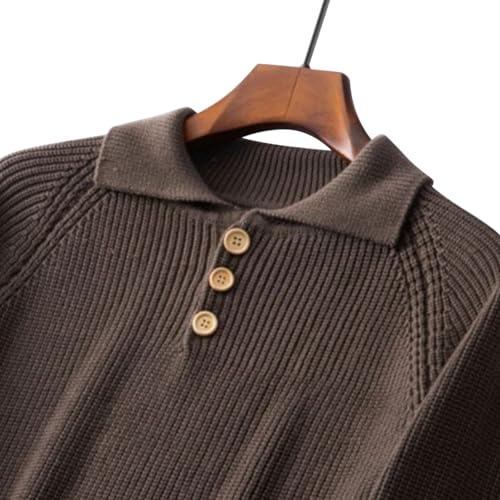 Crochet Knit Plain for Man Winter Fall Long Sleeve Turtle Neck Sweater Slim Tunic Man 2025 Fashion4