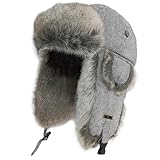 【Chapeau trappeur unisexe pour tous】Le mieux adapté pour 57-63 cm, 22,4