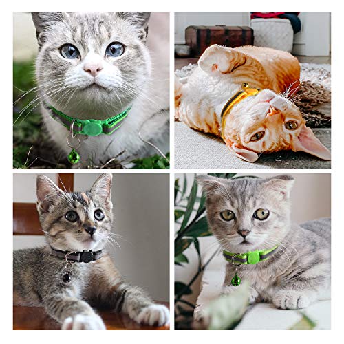 XLYYLWB Collari riflettenti per gatti con campane