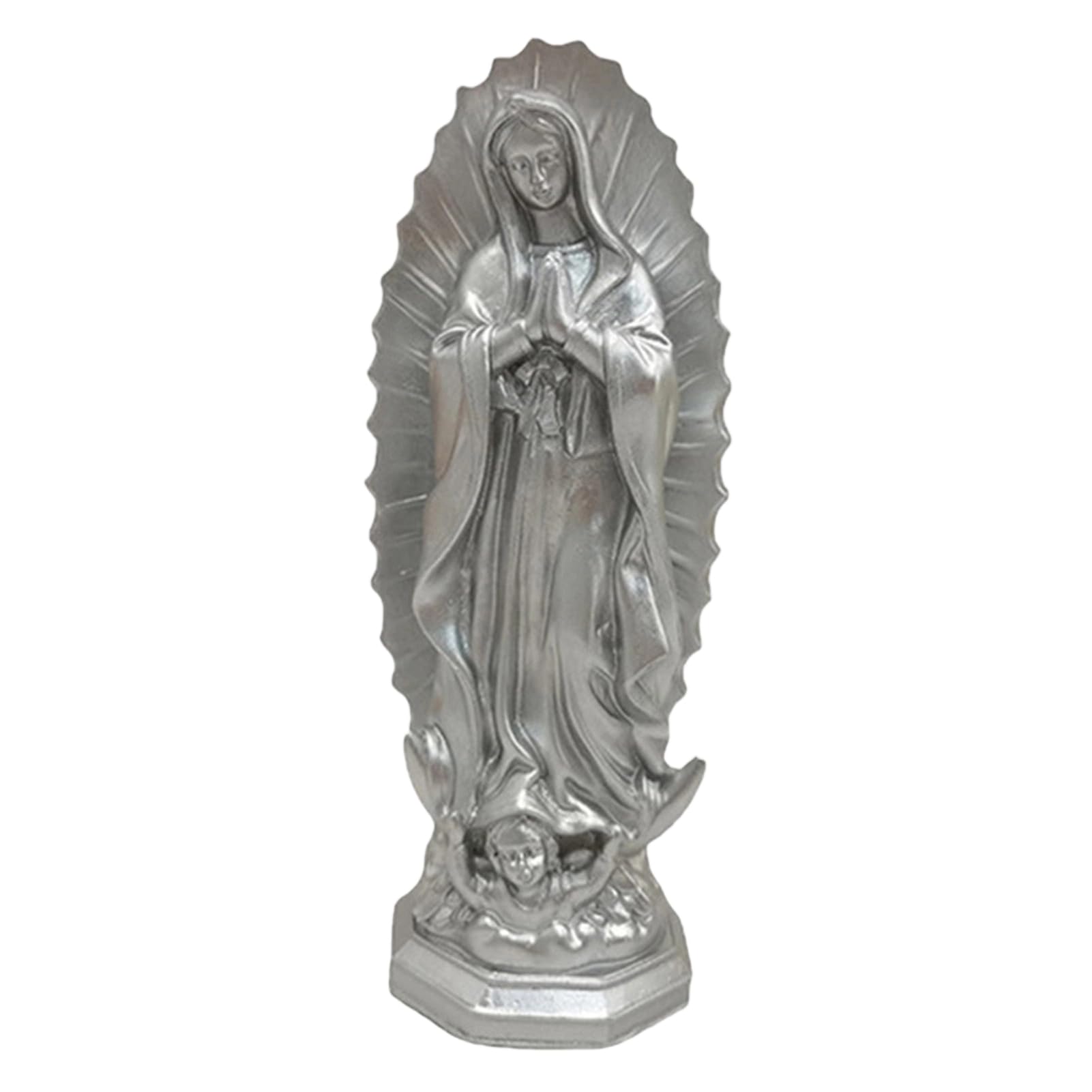 Zentriva Our Lady of Guadalupe Statue, Resin Virgin Mary Figurine