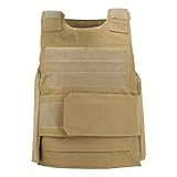 Aifordge Taktische Westen Airsoft-Weste Taktische Ausrüstung Brustgurt Sicherheitsausrüstung Schießen Jagd Utility Herrenweste Bekleidung für Paintball-Ausrüstung Outdoor CS-Spiele
