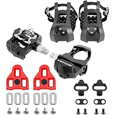 Venzo 3 in 1 Delta and SPD Pedals Cover