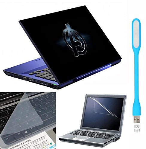 Ramiya- 4in1 Laptop Accessories Combo Kit > Laptop Skin Stickers 14 inch, with Laptop Screen Protector, KeyGuard and USB Light Item Name (aka Title) (B078JP3B6M) Amazon Price History, Amazon Price Tracker