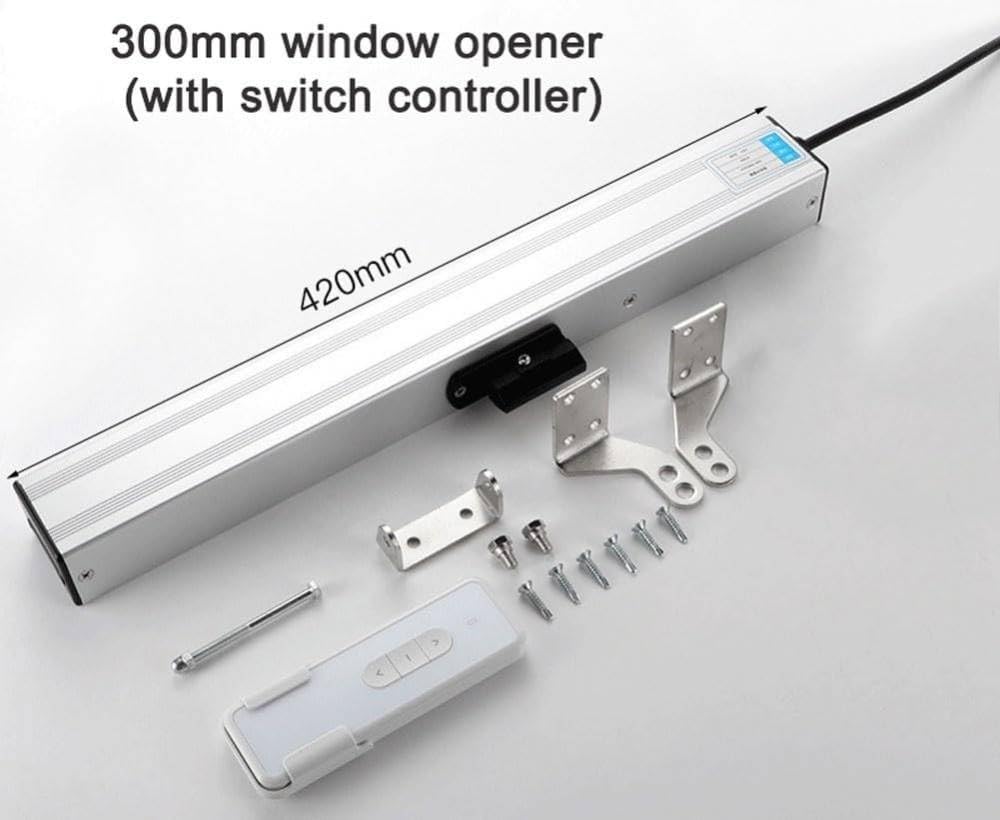 Apri Finestra Elettrico Universale, attuatore 300mm per infissi e lucerni