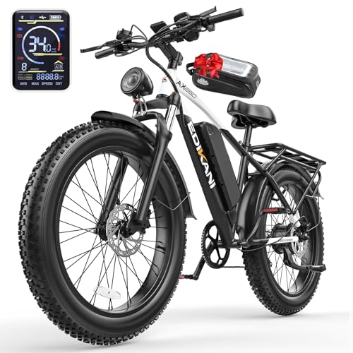 EDIKANI S01 26" Electric Bike for Adults 2000W Peak 1200WH 34MPH E Bike image 2