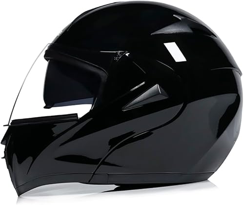 Horudot Cascos de motocicleta Bluetooth modulares de doble visera abatible, de cara completa, aprobado por DOT, casco de carreras Horudot Cascos de motocicleta Bluetooth modulares de doble visera abatible, de cara completa, aprobado por DOT, casco de carreras