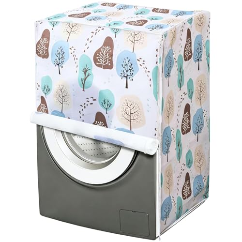 Image of Waterproof Washing Machine Cover,Washing Machine Front Load Cover for 7kg to 9kg,63Cm x62Cm x85Cm,Suitable for IFB / LG / Samsung / Whirlpool /Bosch / Haier / Siemens