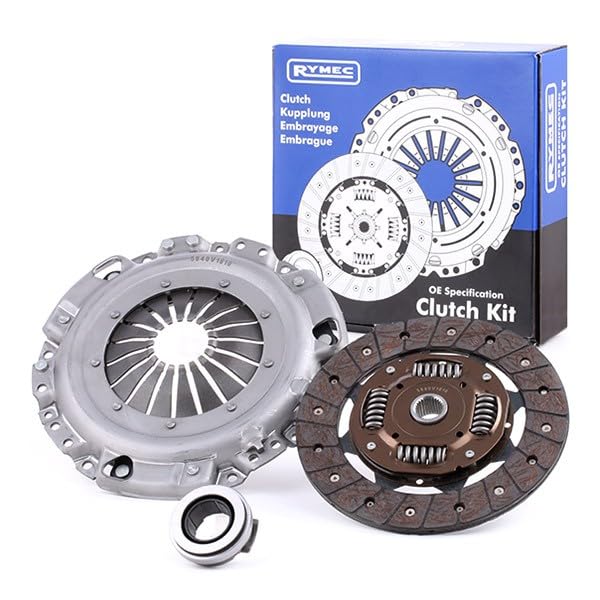 RYMEC Kit de embrague con plato de embrague con cojinete de desembrague Compatible con SKODA Fabia II Combi 545 JT9485