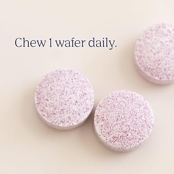 Trace Minerals Zinc + Vitamin C Chewable Supplement, 60 CT, Immune Support | Full spectrum of ionic minerals, Enzyme function and antioxidant activity, Raspberry flavor, 1 wafer daily