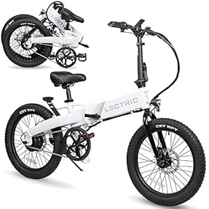LECTRIC XP™ Lite Electric Bike | Adult Folding Bikes – Weighs Only 46lbs | 40+ Mile Range w/ 5 Pedal-Assist Levels | 20mph Top Speed – Class 1 and 2 eBike