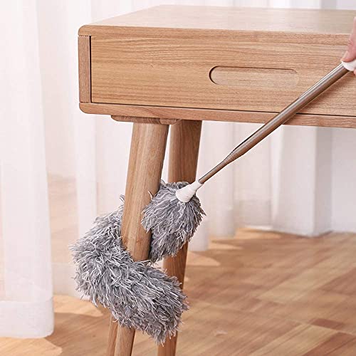 Image of REEAN BEATS Fan Cleaner Brush with Long Rod - 360 Microfiber Ceiling & Appliance Duster