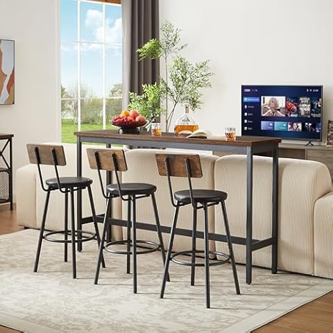 Elevon 63" Long Bar Table Set Cover