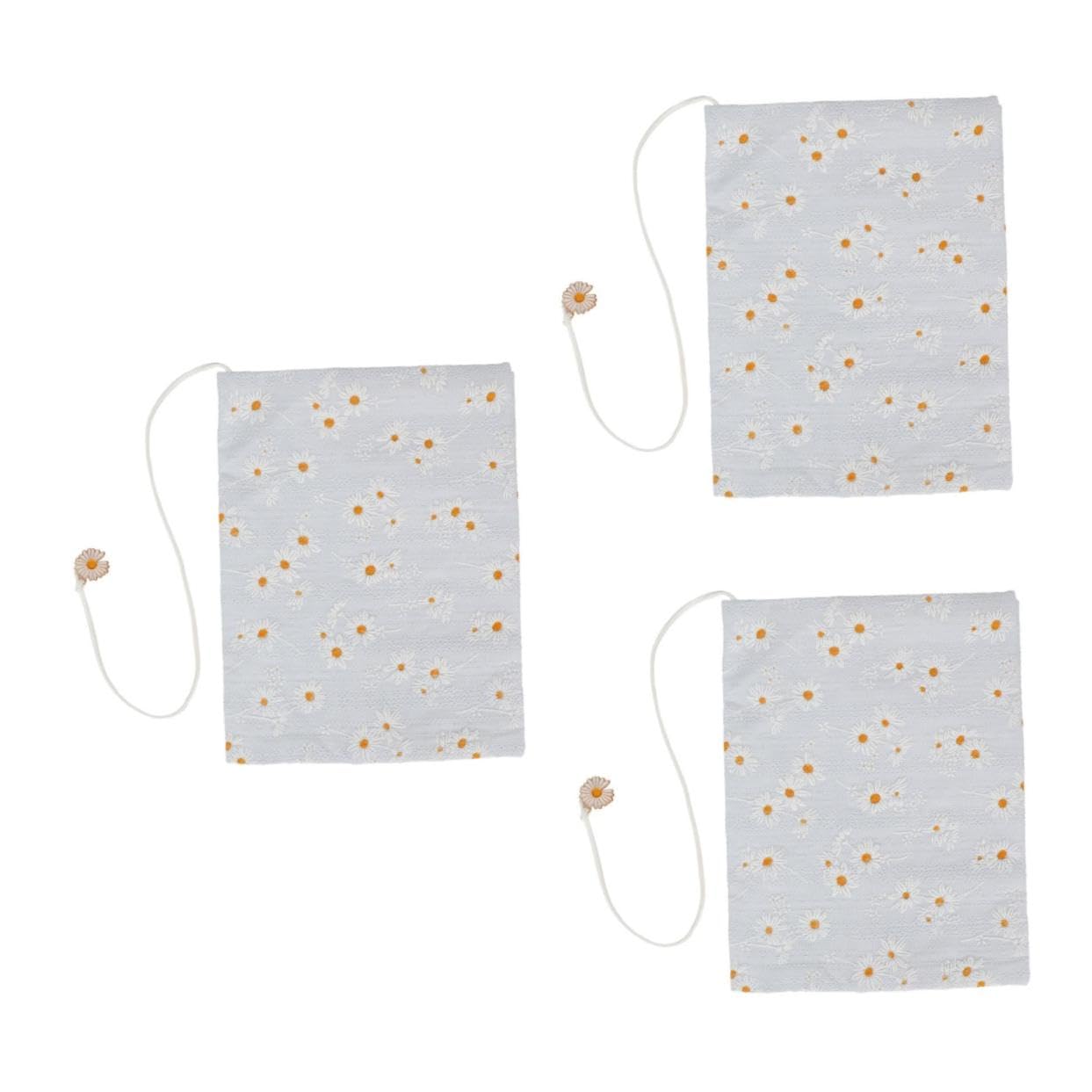 DOITOOL 3 Pièces Housse de Protection Tissu pour Couverture Décorative Tissu pour École et Loisirs Design et