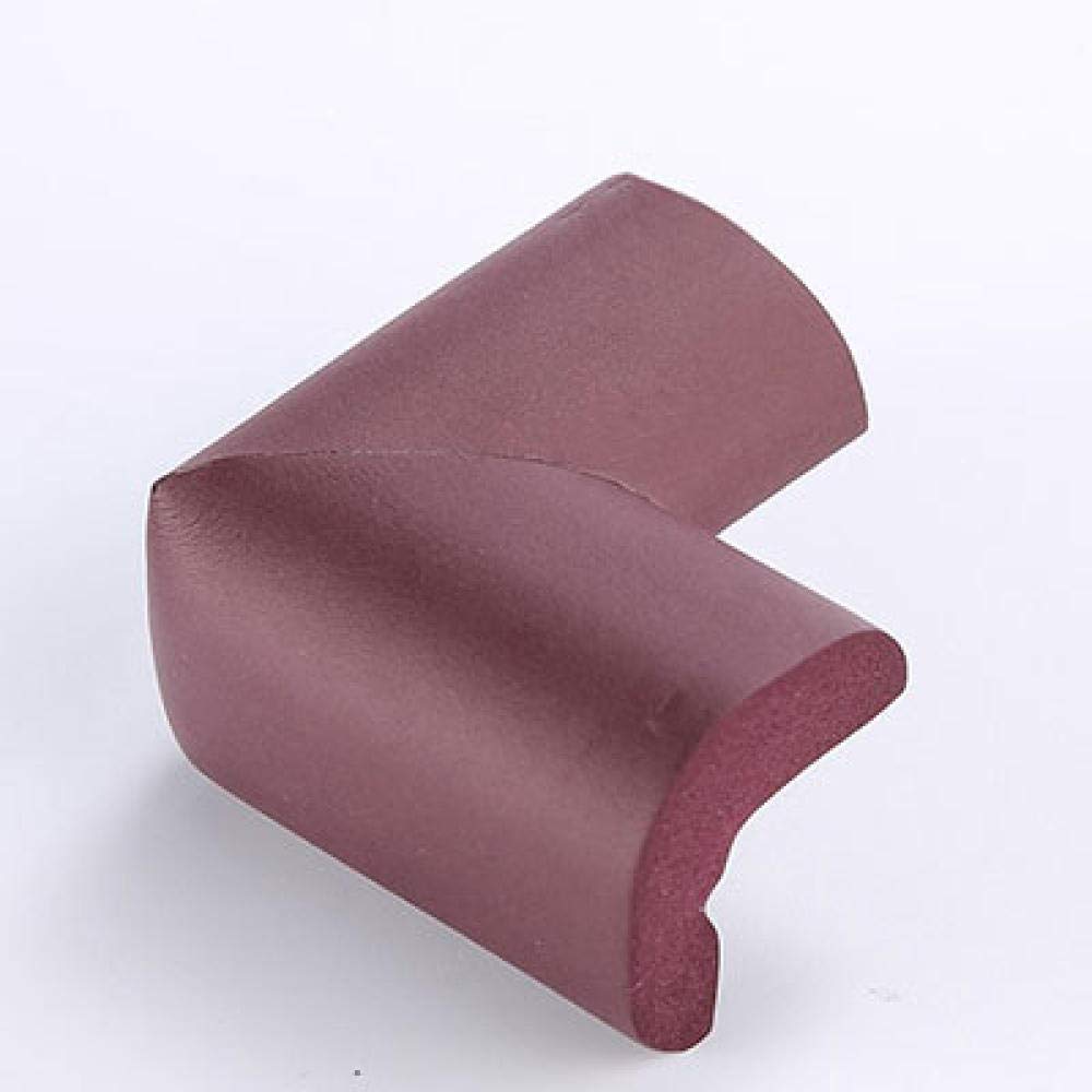 EYCFSJ Proofing Corners 8Pcs 55 * 55Mm Baby Corner Protector Soft Table Desk Essential Protection for Children Corners Baby Safety Edge Corner Guards 8Pcs Brown