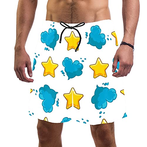 Short de bain pour homme séchage rapide à poches taille XL