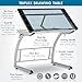 SD Studio Designs Triflex Drawing Table, Sit to Stand Up Adjustable Office Home Computer Desk, 35.25