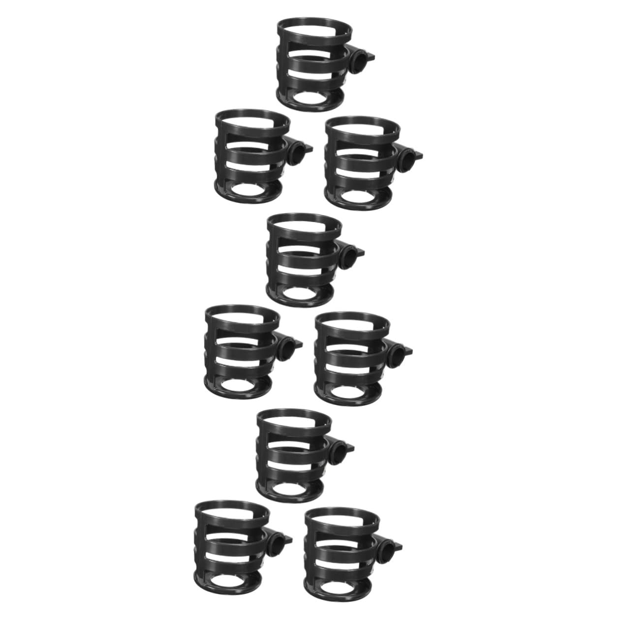 ifundom 9pezzi Portabottiglie Per Passeggini Da Portabicchieri Per Borracce e Bottiglie Facile Da Installare e Rimuovere Compatibile Con Carrozzine e Biciclette Design Ergonomico e Leggero