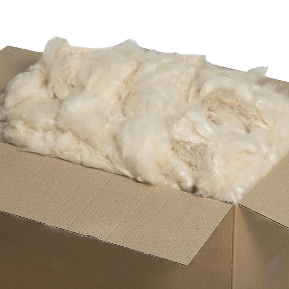 Kapok 5 kg - Imbottitura in fibra naturale per cuscini, cuscini, piumini, zafus