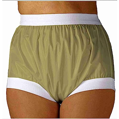 防水ビニール大人のプルオンパンツ/プルオンプラスチックパンツ/大人の失禁漏れ防止パンティー/洗える弾性再利用可能な失禁パンティー