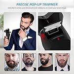Electric Shaver for Men Wet and Dry Waterproof, Electric Razor Cordless Men's 3D Rotary Shavers Rechargeable Beard…