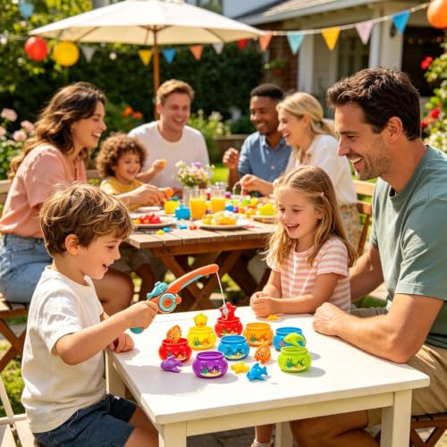 Jeu de pêche magnétique pour occuper bébé et stimuler sa concentration - 3