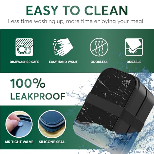 Image of Umami Bento Box Adult, Leakproof, All-in-1 Lunch Containers for Adults
