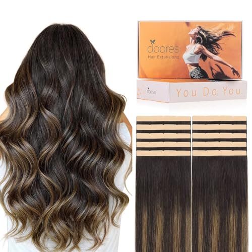 DOORES Tape in Weft Hair Extensions