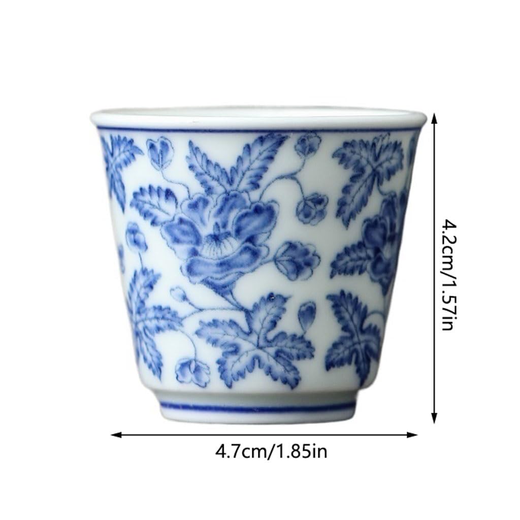 Filiżanka do herbaty Biała Porcelana Ceramiczna Kubek do Herbaty, Mały Domowy Kubek Do Herbaty, Osobisty Popołudniowy Kubek do herbaty Pojemnik do zanurzania