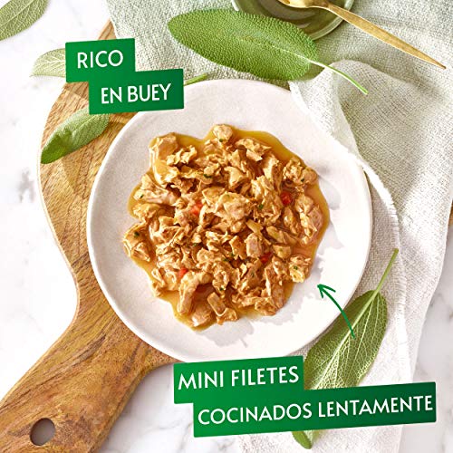 Miniatura 2 de Purina Gourmet Nature's Creations Comida Húmeda Natural para Gato con Buey, 24 latas de 85g