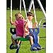 XDP Recreation All Star Outdoor Kids and Toddler Swing Set, Multicolor