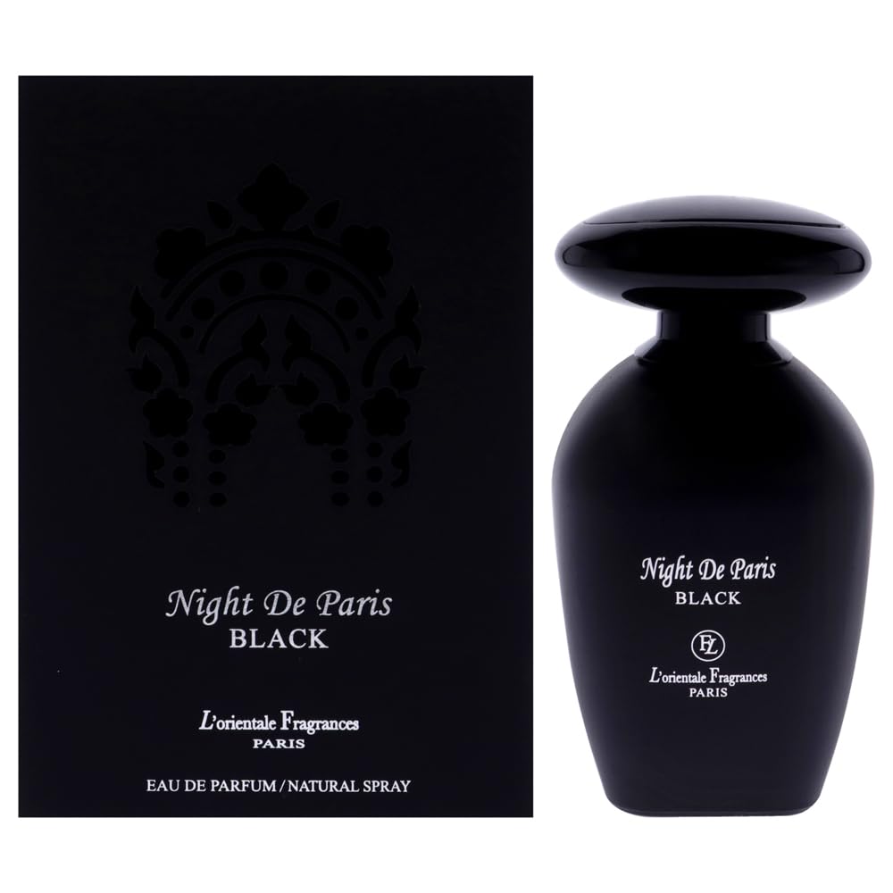 Geparlys LOrientale Fragrances Night De Paris Black for Unisex - 3.3 oz EDP Spray