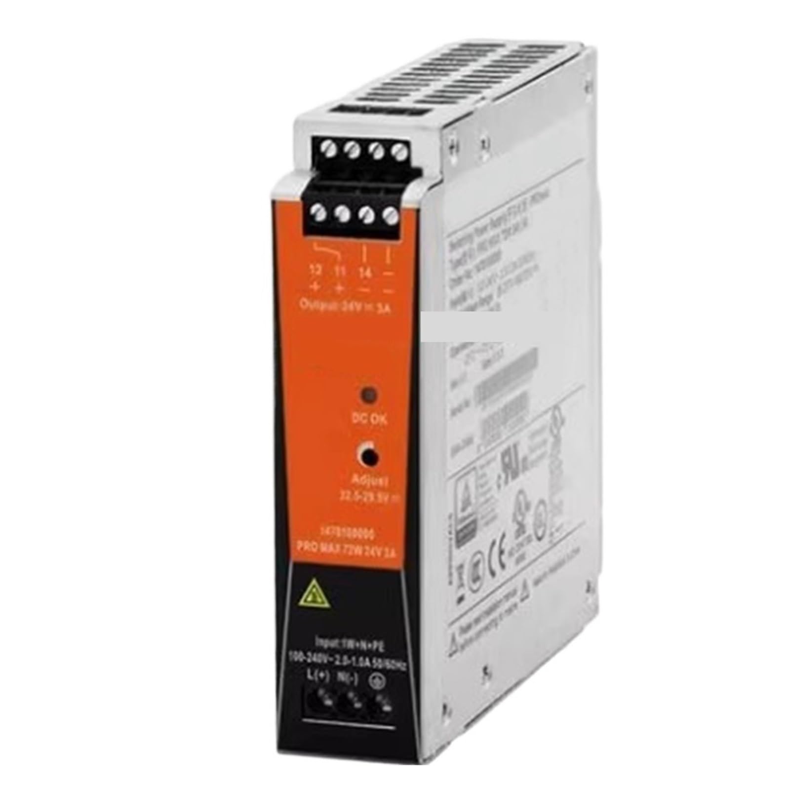 MBPAIHOP Switch power supply 72W 12V 6A Single-phase 1478220000
