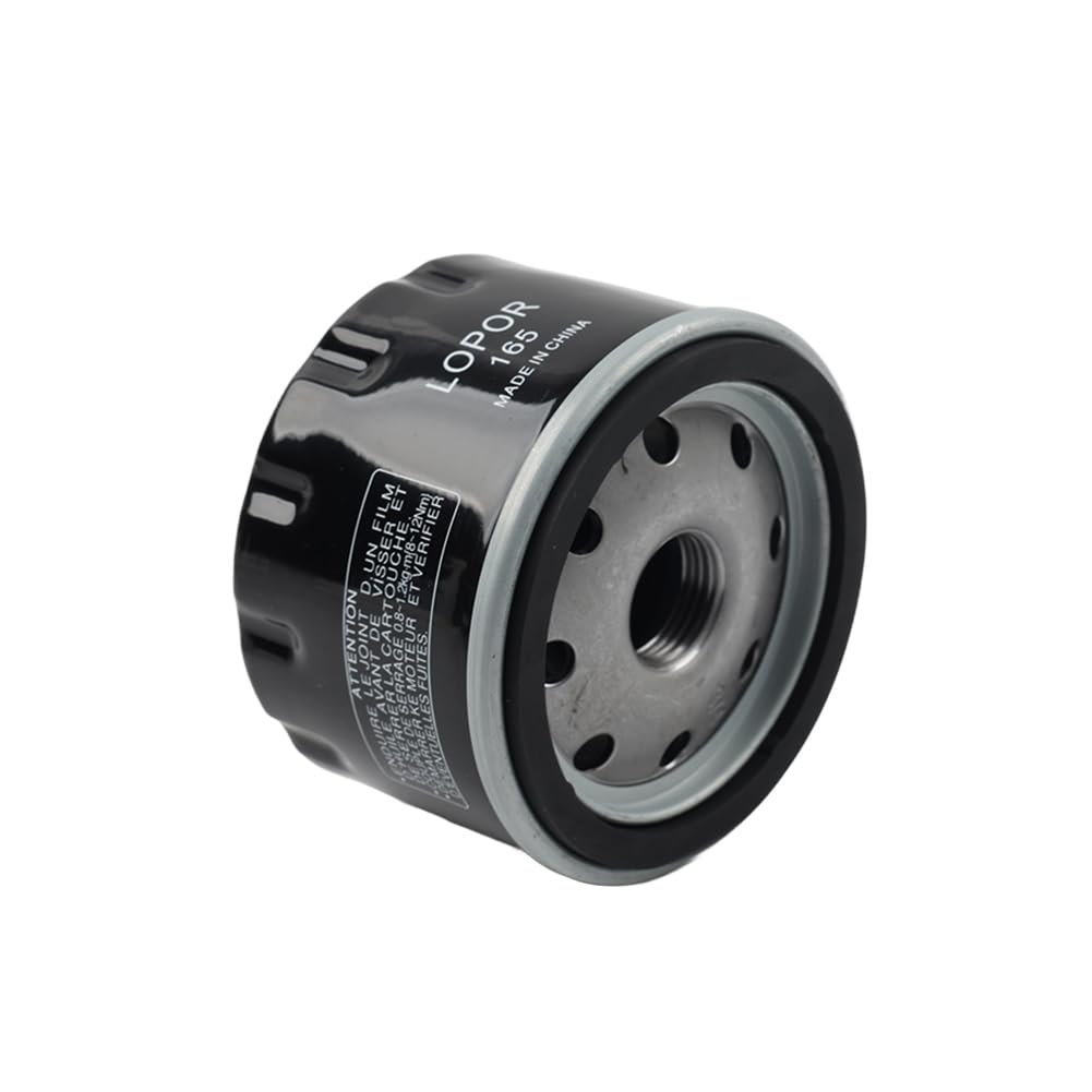 Newsmarts 1pc 11 42 7 707 217 Oil Filter Engine Iron Black Motorbike for BMW F800S 2006-10 F800ST 2006-13