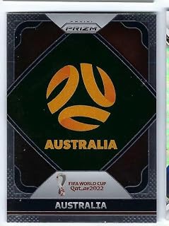 AUSTRALIA 2022 Panini Prizm FIFA World Cup Qatar 2022 TEAM BADGE #30 Soccer Card