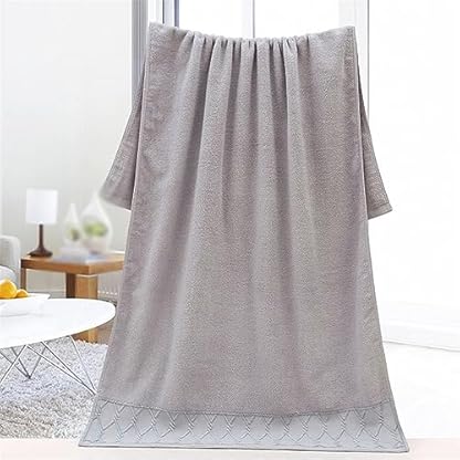 ROLTIN Badehandtuch für Erwachsene, Herren und Damen, 3-teiliges Set, 1 Handtuch/2 Gesichtshandtücher, Baumwolle, verdickt, weich – Bild 4