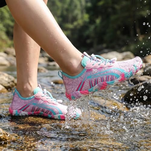 Image of ELETON Barefoot Shoes Women Men Hiking Water Shoes Wide Toe Box Zero Drop