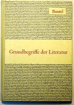 Hardcover Grundbegriffe Der Literatur Book