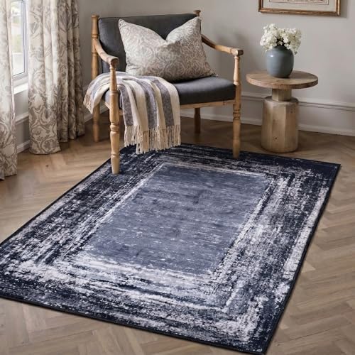 Image of Dream Weaverz Anti Slip Rectangular Carpet for Living Room & Hall | Silk | Flat Woven Soft Washable Floor Mat for Home, Bedroom Floor & Kitchen | Durable Anti Skid Rug for Daily Use (3 X 5) feet