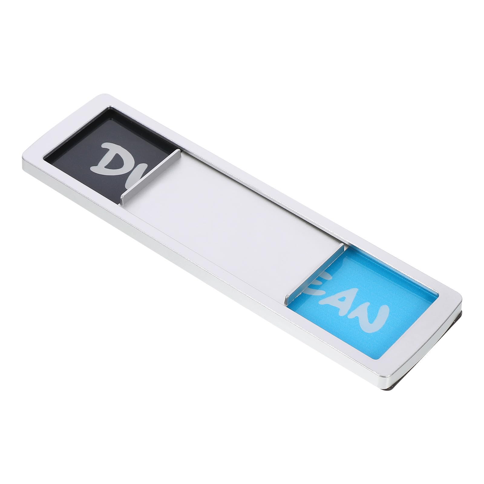ABS Acrylic Build, White Finish, Clean Reminder Marker, for Clothes Washer and Dryer in Laundry Room Washing Machine Magnetic Sign with Slide Indicator for Home Laundry