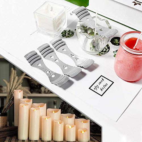 LUCY WEI 12 PCS andela in Metallo Curva Stoppino