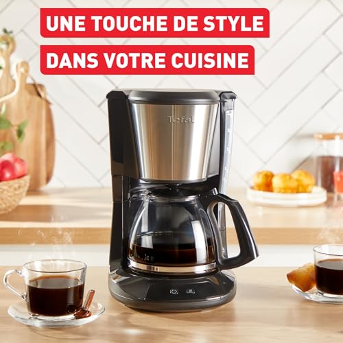 Cafetière à filtre Tefal Subito CM5S1DE0 1 25 15 Tasses Acier inoxydable antigoutte - vue 6