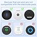MASTOGO Wireless TENS Unit Electrode Pads Combo Set – 8-Pack Multi-Size Electrodes, Reusable & Latex-Free Replacement Pads for Wireless TENS Units, 3.5mm Snap Connectors (for Multi-Site Pain Relief)