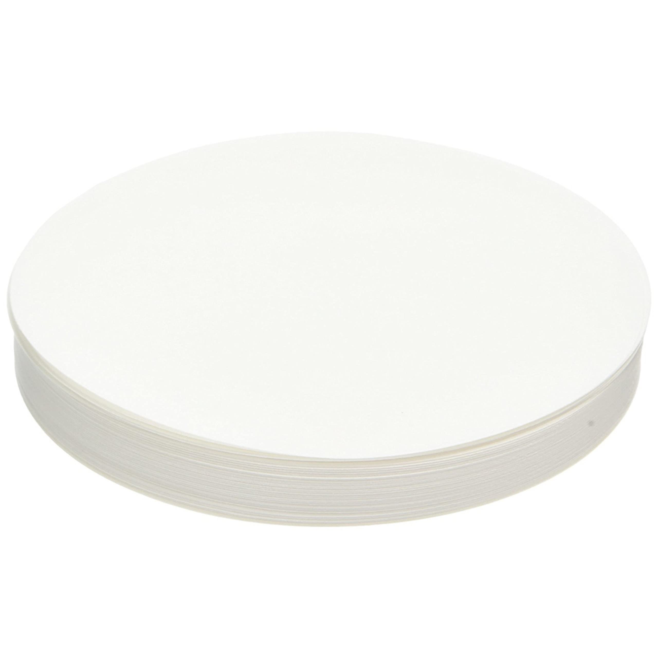Labsales Grade 261 Lot de 100 feuilles de papier filtre en verre microfibre pour laboratoire, laboratoire et processus scientifiques et filtration 90 mm