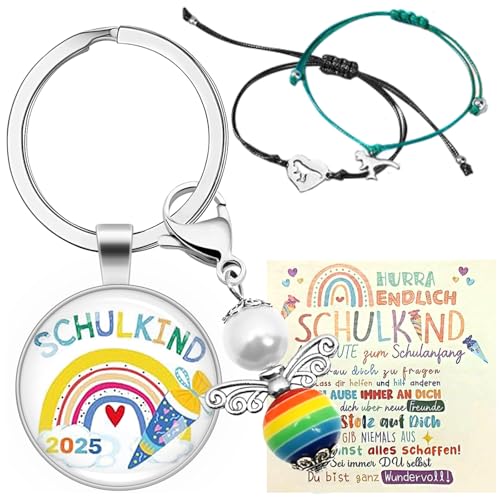 Weihnachten Geschenk Jungen mit Schutzengel Schlüsselanhänger Kinder...